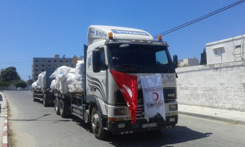 المساعدات التركية